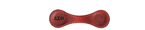 New! Delta Leather Magnetic Bookmark - Red