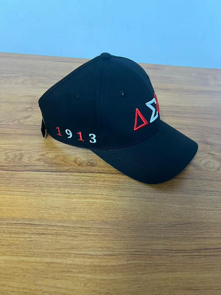 New! Baseball Cap for Braids - Black