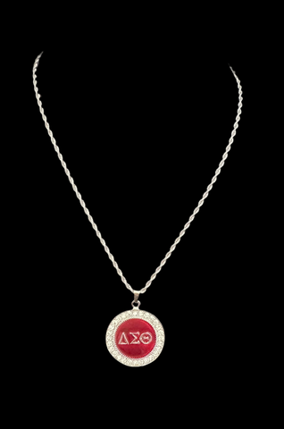 Delta Bling Circle - Red