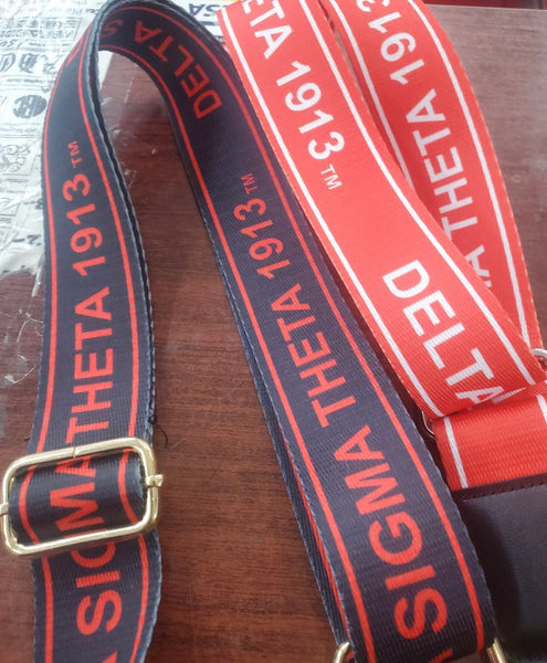 Delta Crossbody Purse Strap - Red