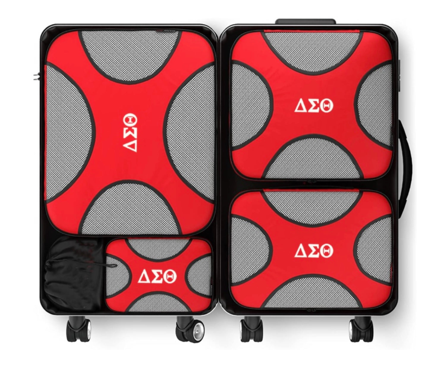 NEW! Travel Packing Cubes - 5pc Set - Including Laundry Bag