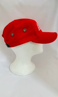 Delta Baseball Cap - Red Smooth