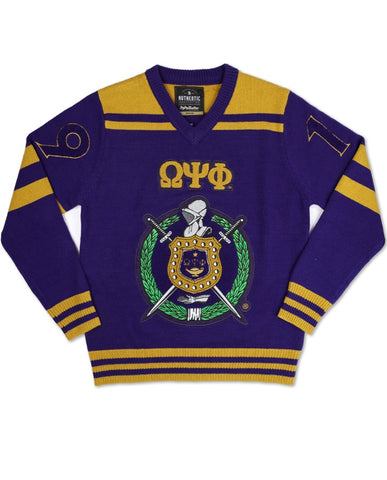 Omega Chenille V-Neck Sweater