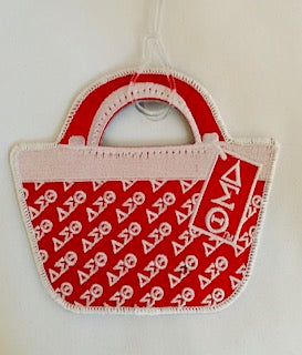 Delta Luggage Tag - Embroidered Purse