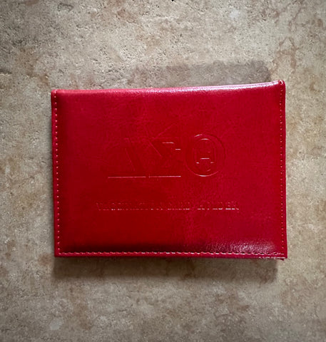 Delta Vaccination Red Card Holder