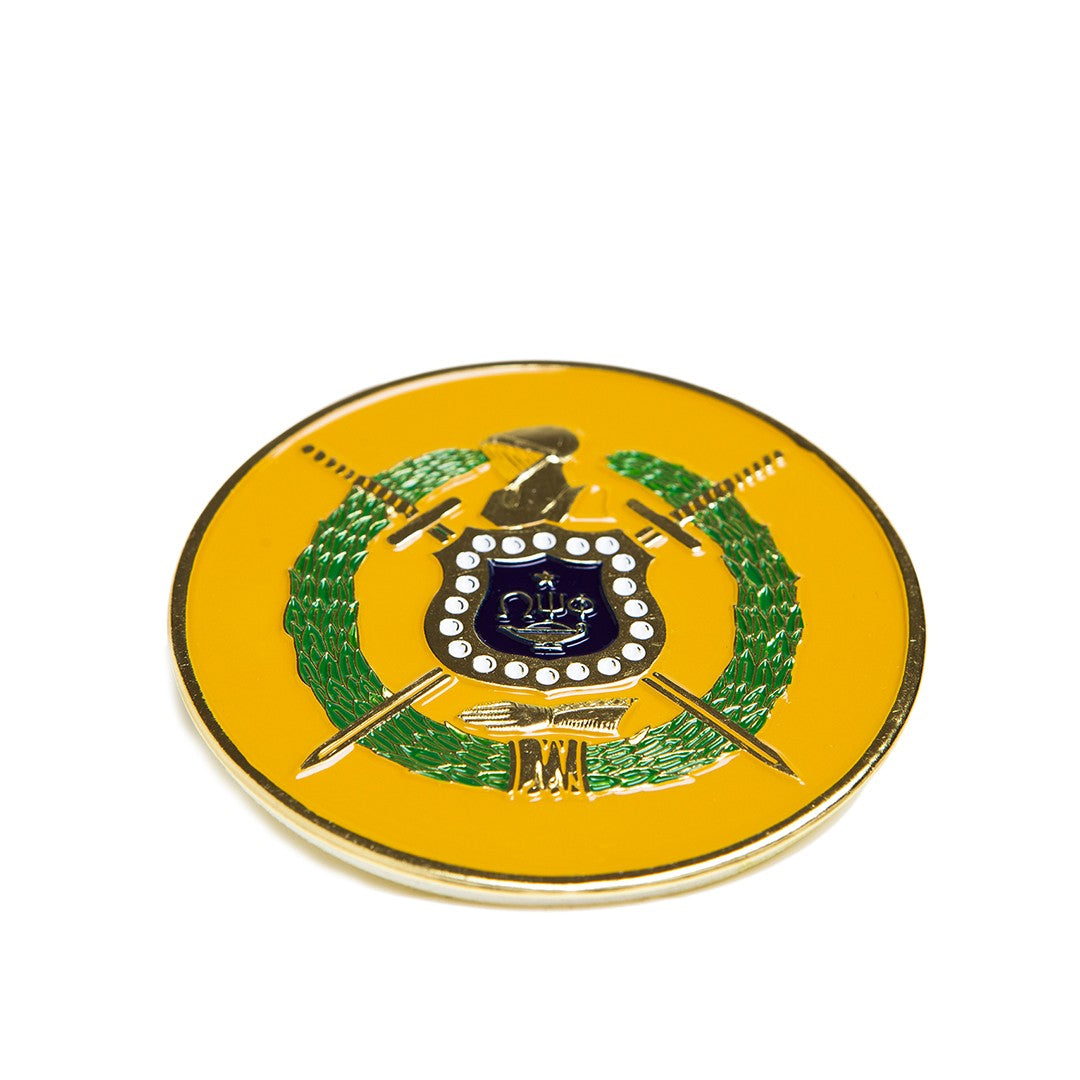 Omega Car Tag Badge