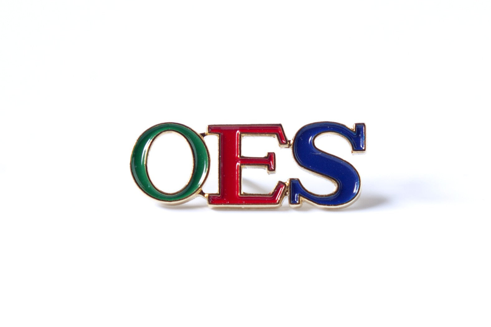 OES Letters Lapel Pin